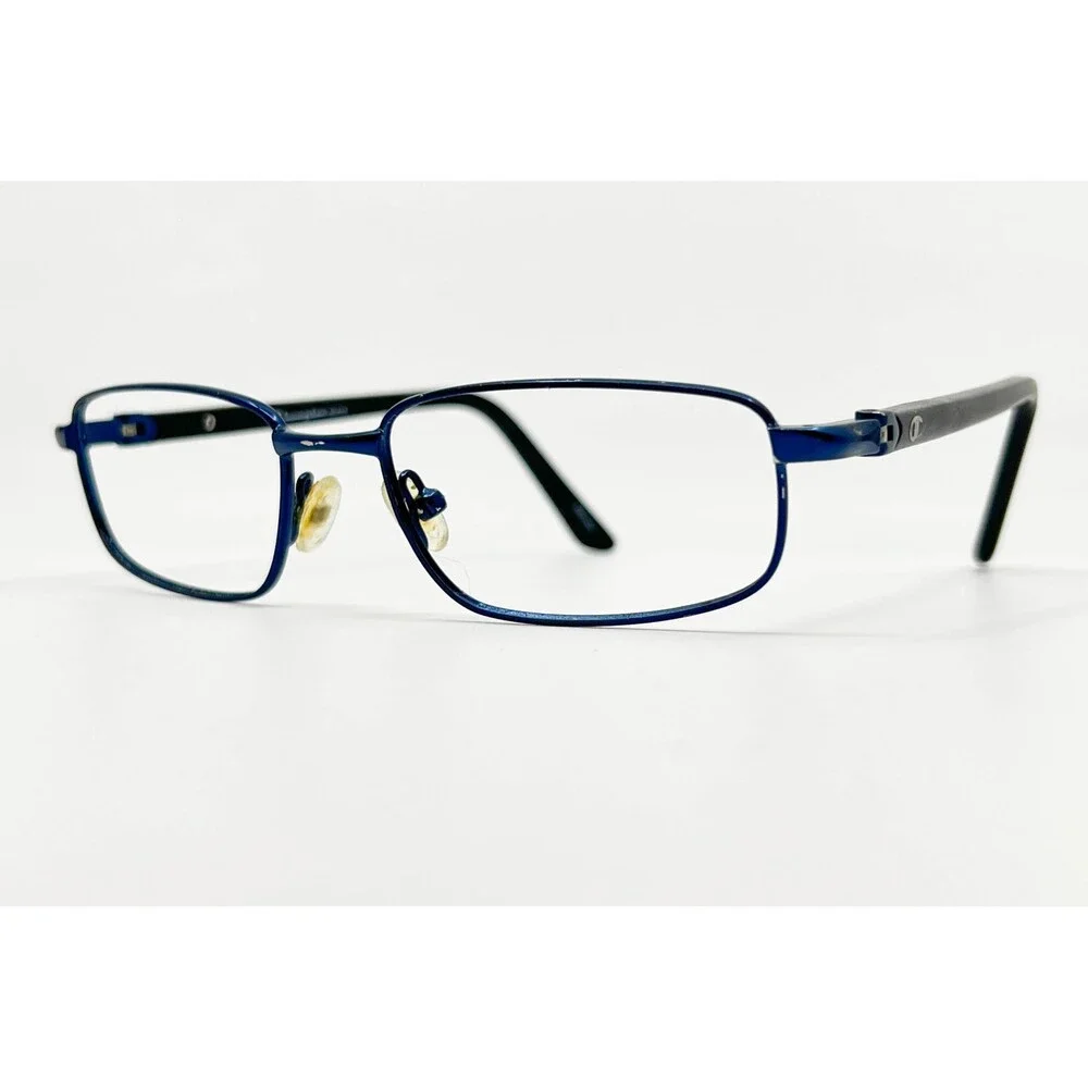 Champion Elite Eyeglasses Frames Kids Blue Rectangular CU 9008 CA01 49-16-120